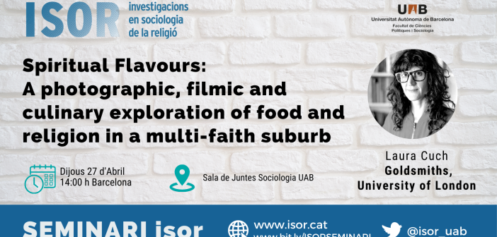 Seminari. Spiritual flavours: A photographic, filmic and culinary exploration of food and religion in a multi-faith suburb