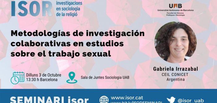 Seminar. Gabriela Irrazabal